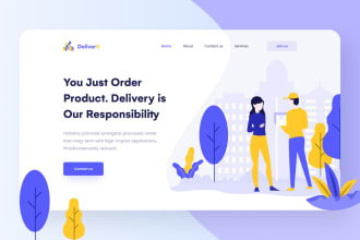 do figma landing page design or figma website design