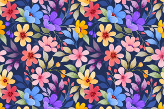 design awesome recreate repeated seamless pattern vector