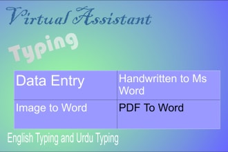 do english typing work
