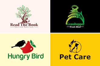do outstanding modern brand logo design