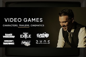 be your voice actor for your video game character