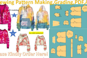 do digital sewing pattern making for your project