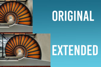 resize, extend photos in a natural way
