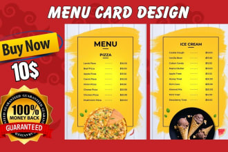 design digital restaurant menu, digital menu and menu design