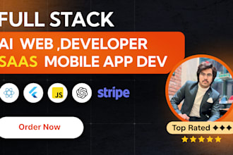 do custom website development as full stack developer frontend backend developer