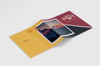 design a professional company profile, catalog and booklet