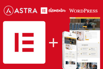 design, clone, migrate, or transfer wordpress site with astra and elementor