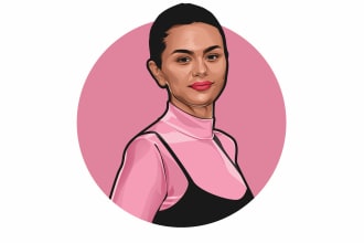 draw awesome vector cartoon art from your photo or your pet