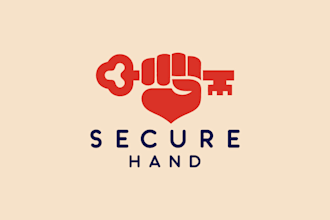 create a clean, minimal logo design