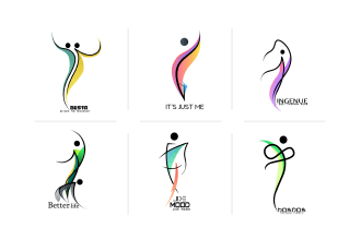 design attractive, unique colorful silhouette logo for your company