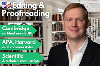 proofread and edit your journal article or scientific paper