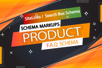 do product schema markups localbusiness faq sitelinks search