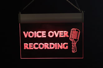 record your script with a female voice in armenian,english