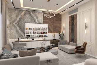 create interior 3d modeling and rendering
