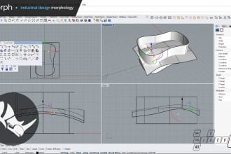 teach you basic to advanced modeling lessons in rhino 3d