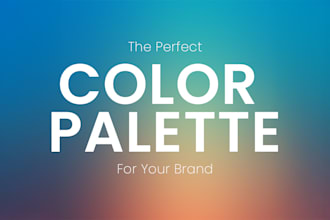 create professional brand color palette for your business