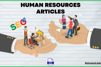 write SEO articles and listicles relating to HR and careers