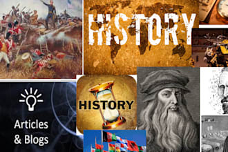 write you any history and political tasks