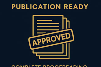proofread and edit your documents in french and english