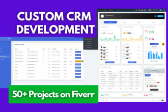 create a fully custom PHP CRM or web portal