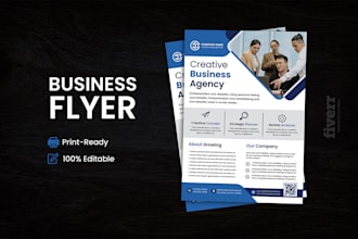 design professional business flyer