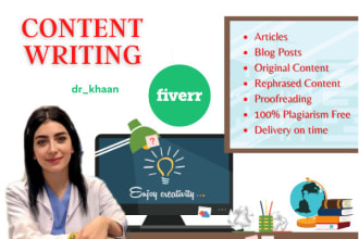 write SEO articles or blogs about medical and healthcare