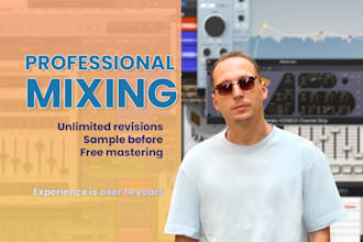 do tuning, mixing and mastering of a song
