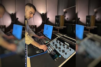 mix and master your edm techno or house music on analog studio gear