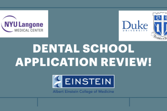 edit your dental school application or personal statement