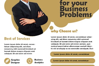 design a professional products,bussiness flyer, event flyer,