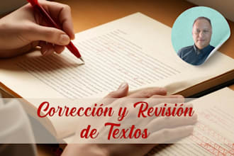 corrección y revisión de textos