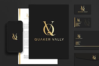design a modern minimalist luxury logo for your business