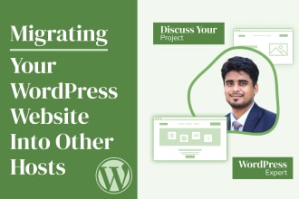 backup, clone, migrate, update wordpress website or blog