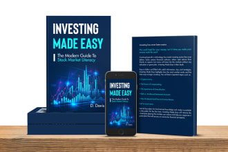 design quality book cover, kindle cover, or KDP paperback