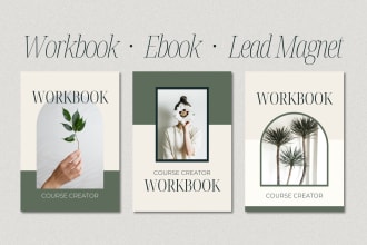 design your lead magnet pdf ebook and workbook