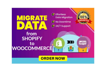 migrate shopify to woocommerce