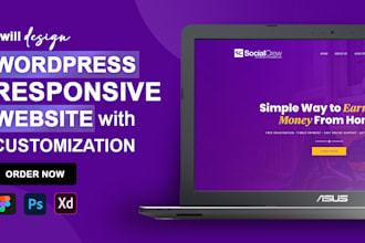 design and develop modern professional wordpress websites