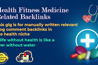 do health fitness related dofollow niche backlinks SEO