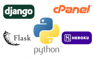deploy your python django web app to heroku or cpanel server