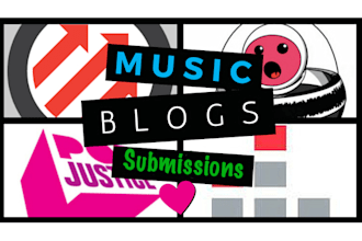 submit your music and videoclip to over 120 music blogs