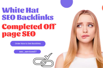 boost your websites ranking with off page SEO and white hat dofollow backlinks