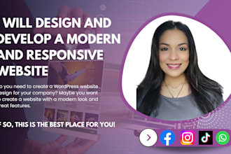 design a custom wordpress website with SEO and premium hosting