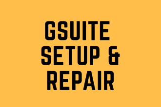 setup and troubleshoot gsuite or google workspace remotely