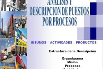 offer you job descriptions by work processes