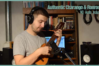 record professional charango and ronroco for cinematic and folk tracks