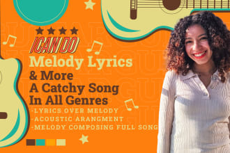 be your professional female songwriter, singer and vocalist