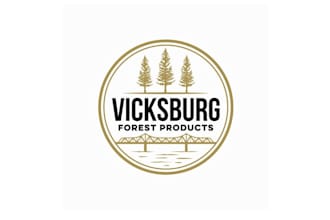 design a traditional logo for a new lumber mill