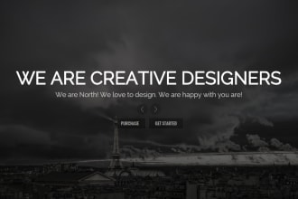 make an awesome onepage wordpress website