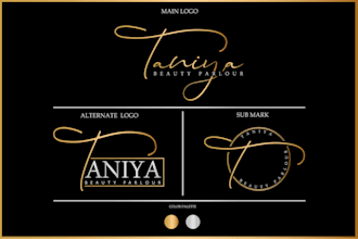 design complete signature logo and branding kit
