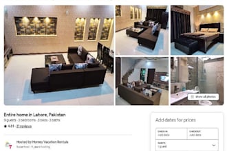 list your properties on airbnb and booking dot com